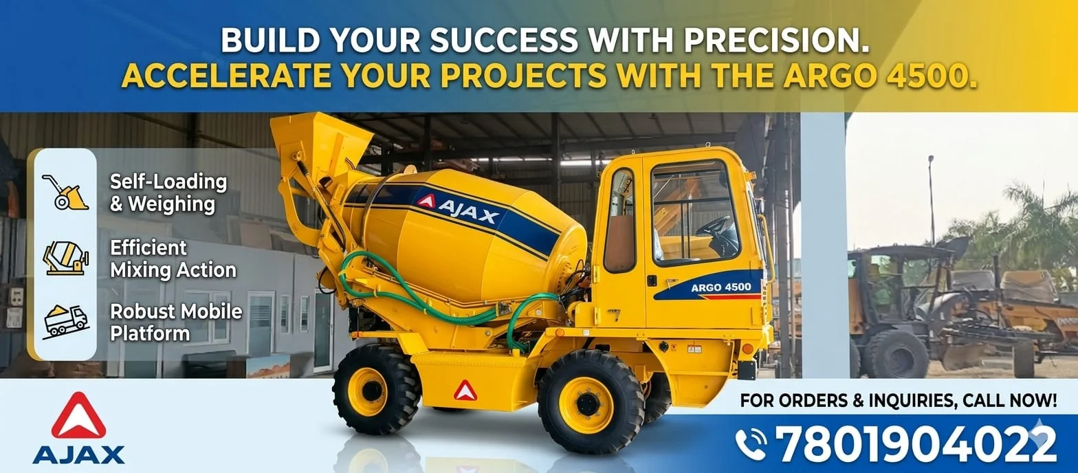 Ajax Argo 4500 self-loading mixer