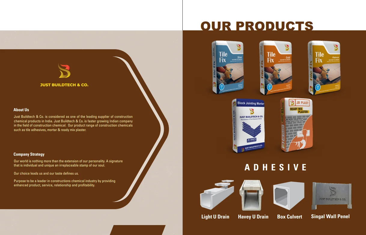 Our product range